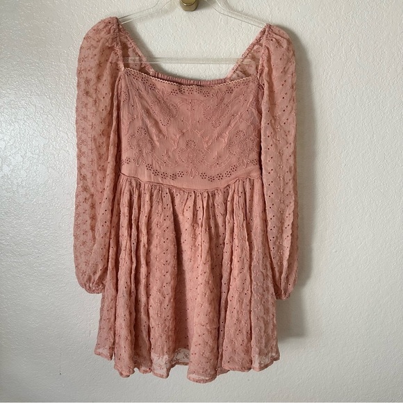 New Free people Malina Mini Dress size L - Picture 4 of 11
